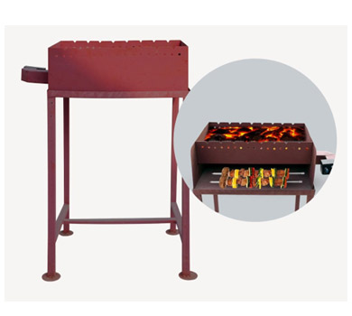 Eco Frendly Metalic BBQ Sekuwa Burner